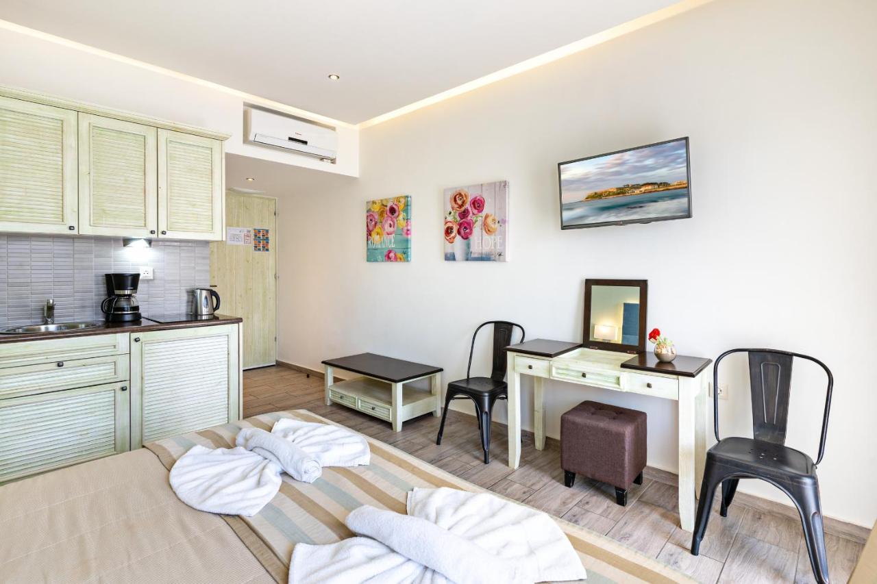 Princess Irini Sea Front Aparthotel Rethymno Exterior foto