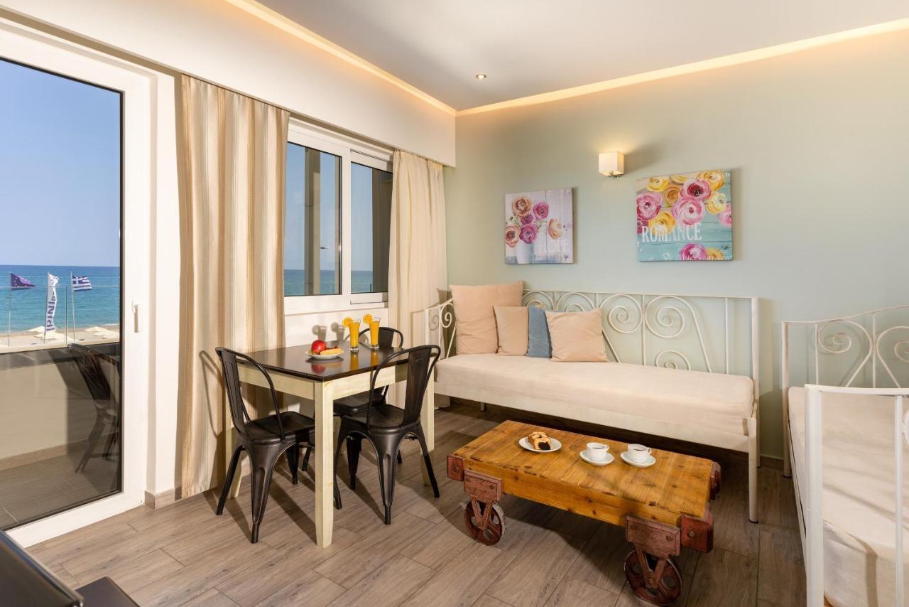 Princess Irini Sea Front Aparthotel Rethymno Exterior foto